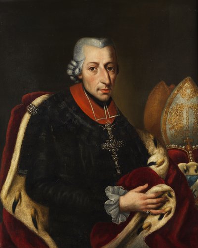 Portret van Franz Ludwig von Erthal, bisschop van Bamberg en Würzburg door Unbekannt Unbekannt